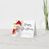 Happy Kerstmis 6-fotofeestdag Feestdagen Kaart (Voorkant)