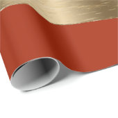 Happy Kerstmis  muziek met Pine Boughs Cadeaupapier (Rol Hoek)