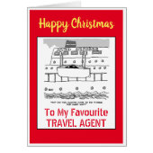 Happy kerstreisagent (Voorkant)