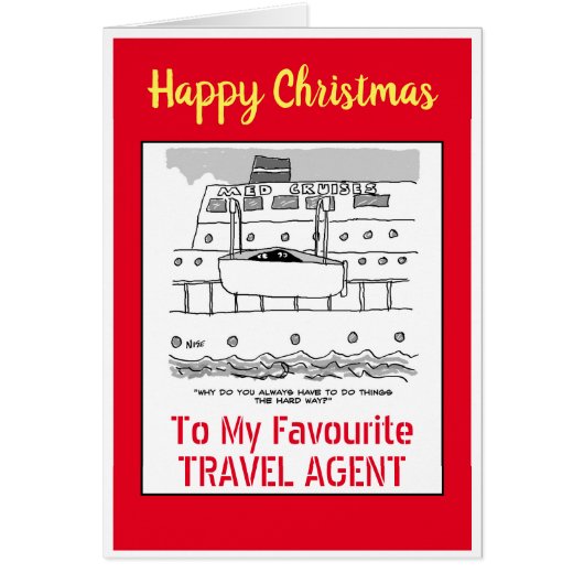 Happy kerstreisagent (Voorkant)