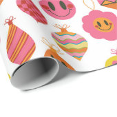 Happy kerstsierents cadeaupapier (Rol Hoek)