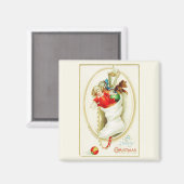 Happy kerststaart  Magnet (Voorkant / Achterkant)