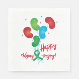 Happy Kidney-party Paper Napkin Servet