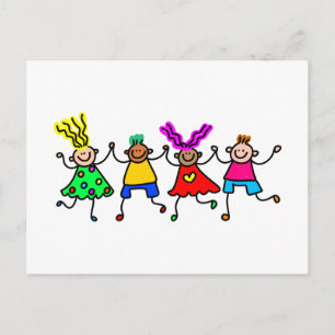 Happy Kids Briefkaart