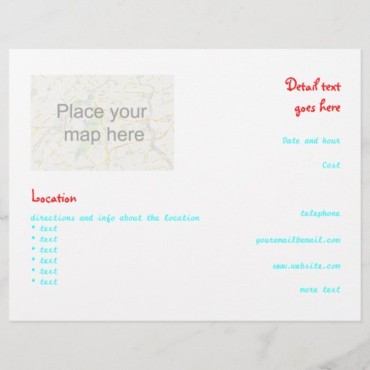 Happy Kids Train Flyer (Achterkant)