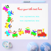 Happy Kids Train Flyer (Enkel)
