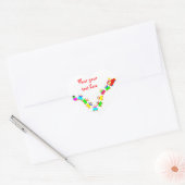 Happy Kids Train Hart Sticker (Envelop)