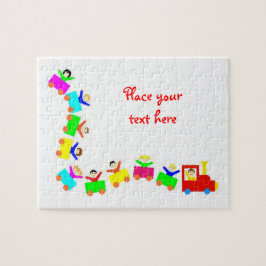 Happy Kids Train Legpuzzel