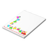 Happy Kids Train Notitieblok (Linkerzijde)