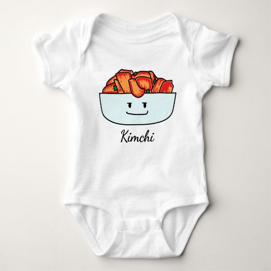 Happy Kimchi Kimchee Bowl - Happy Foods Design Romper (Voorkant)