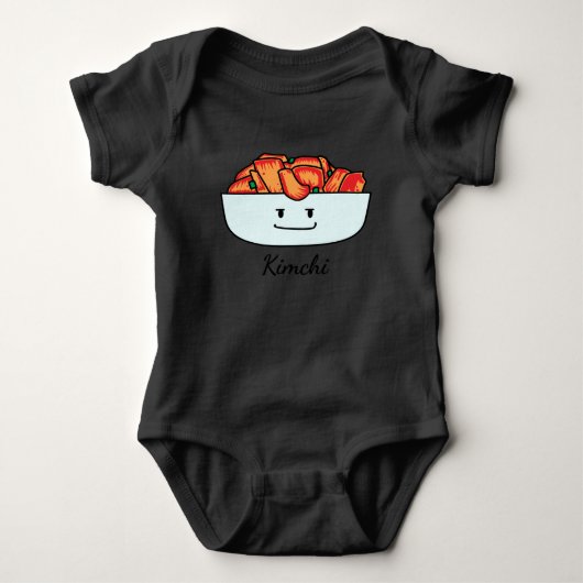 Happy Kimchi Kimchee Bowl - Happy Foods Design Romper (Voorkant)