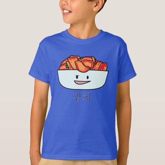 Happy Kimchi Kimchee Bowl - Happy Foods Design T-shirt (Voorkant)