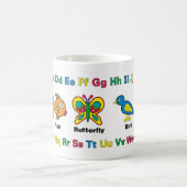 Happy Kinder Alphabet en Animals Cup Koffiemok (Center)