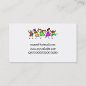 Happy Kinder Visitekaartje (Achterkant)