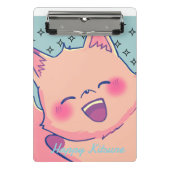 Happy Kitsune Mini Klembord (Voorkant)