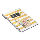 Happy Kitten en Dog Notitieboek (Rechterzijde)