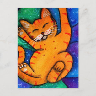 Happy Kitty Cat Briefkaart