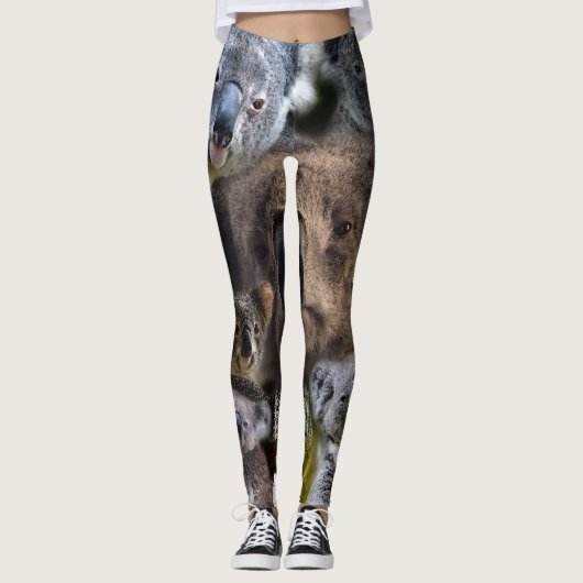 Happy Koalas Leggings (Voorkant)