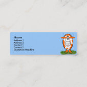 Happy Koe - Mini Visitekaartje (Achterkant)