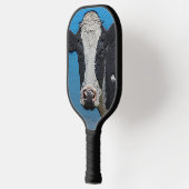 Happy Koe-portret Pickleball Paddle (Links)