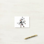 Happy Koe Post-it® Notes (Op bureau)