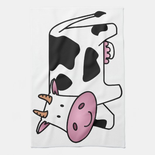 Happy Koe Theedoek (Verticaal)