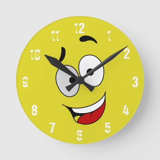 Happy Kook Kunstklok - Wandklok (Voorkant)
