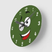 Happy Kook Kunstklok - Wandklok (Hoek)