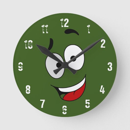 Happy Kook Kunstklok - Wandklok (Voorkant)