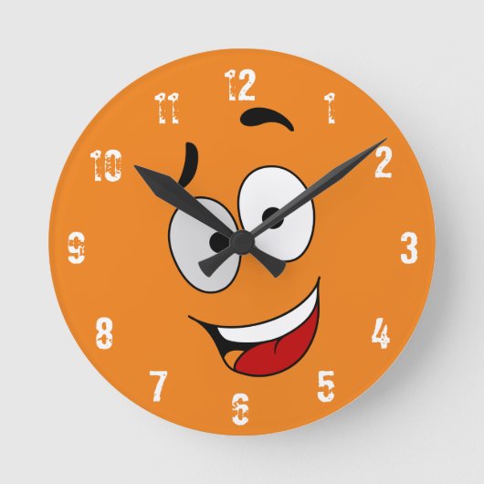Happy Kook Kunstklok - Wandklok (Voorkant)