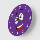 Happy Kook Kunstklok - Wandklok (Hoek)