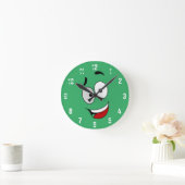 Happy Kook Kunstklok - Wandklok (Huis)