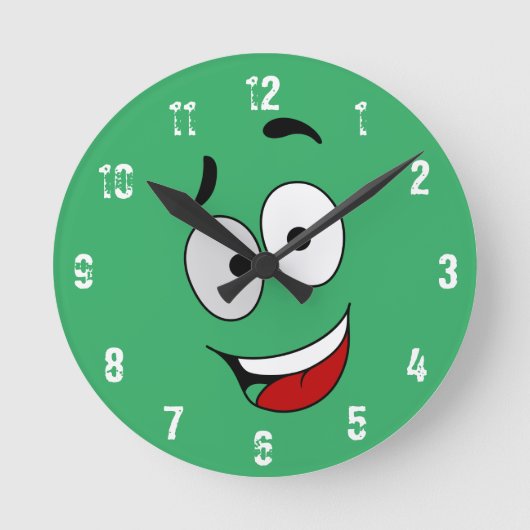 Happy Kook Kunstklok - Wandklok (Voorkant)