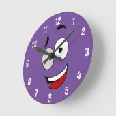 Happy Kook Kunstklok - Wandklok (Hoek)