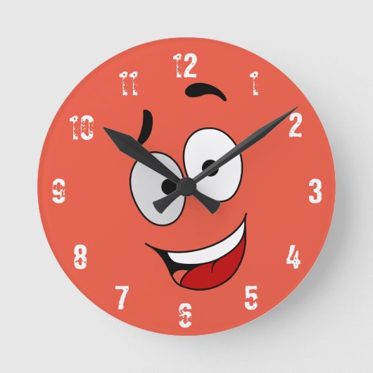 Happy Kook Kunstklok - Wandklok (Voorkant)
