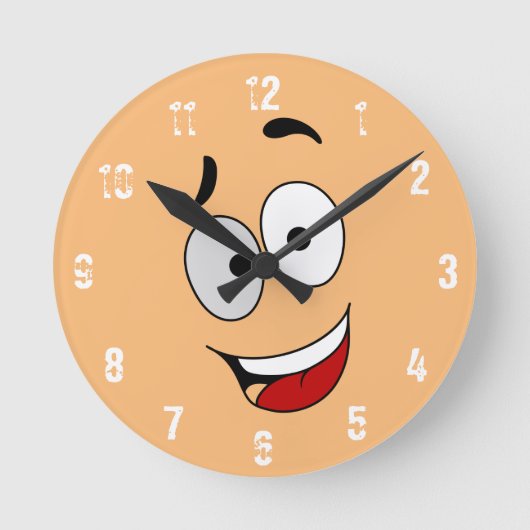 Happy Kook Kunstklok - Wandklok (Voorkant)