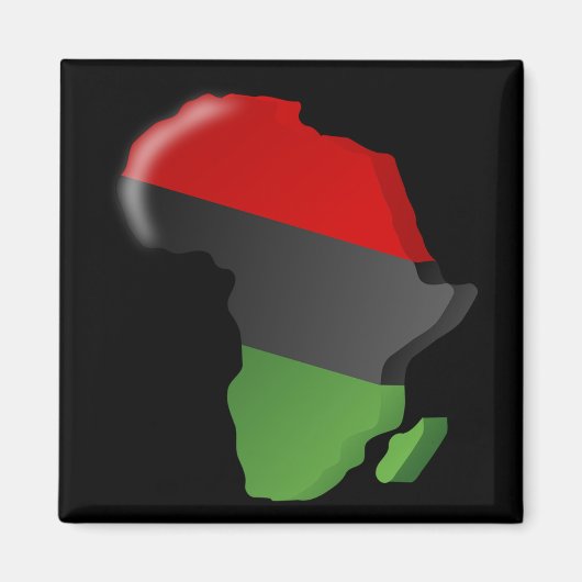Happy Kwanzaa Africa Magneet (Voorkant)
