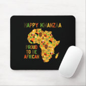 Happy Kwanzaa Africa Map 7 Principles Muismat (Met muis)