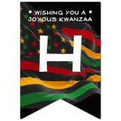 HAPPY KWANZAA African American USA Flag Vlaggetjes (Derde vlag)