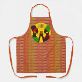 Happy Kwanzaa Apron Schort (Voorkant)