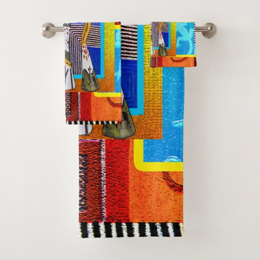 Happy Kwanzaa Bad Handdoek (Insitu)