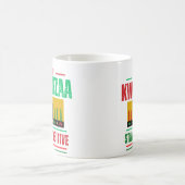 Happy Kwanzaa "Blijf positief" Koffiemok (Center)