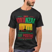 Happy Kwanzaa "Blijf positief"  ontwerp