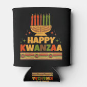 Happy Kwanzaa Blikjeskoeler (Achterkant)