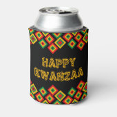 Happy KWANZAA Blikjeskoeler (Blikje Achterkant)