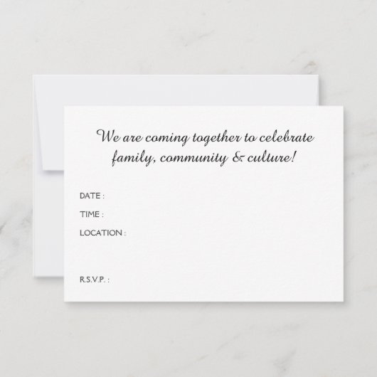 Happy Kwanzaa Bokeh Umoja Lights Kaart (Achterkant)