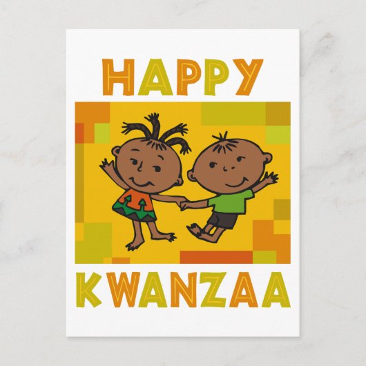 Happy Kwanzaa Briefkaart (Voorkant)