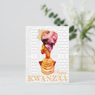 Happy Kwanzaa Briefkaart
