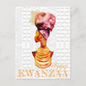 Happy Kwanzaa Briefkaart (Voorkant)