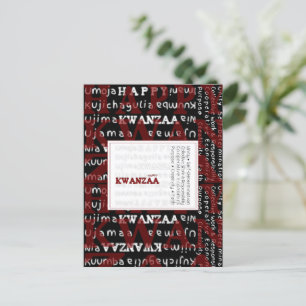 Happy Kwanzaa Briefkaart